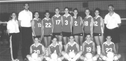 2002 BHS Volleyball Varsity Team