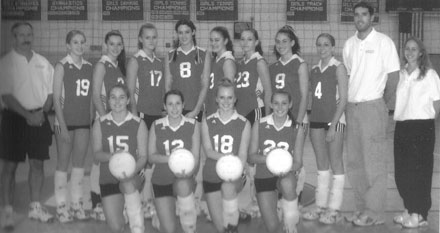 2003 BHS Varsity Volleyball Team